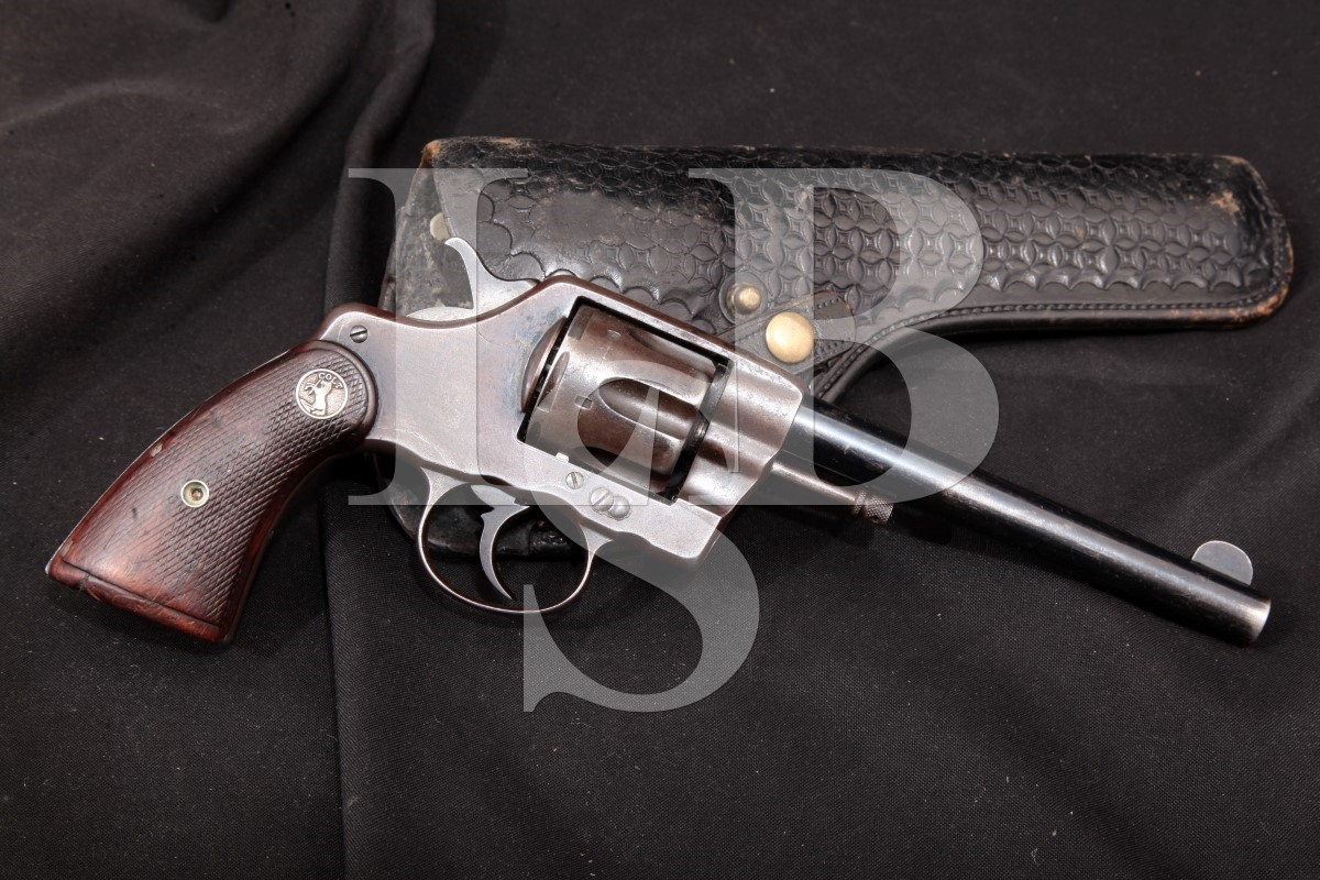 Colt Model New DA Double Action Army Model of 1895, Blue 6” Revolver ...