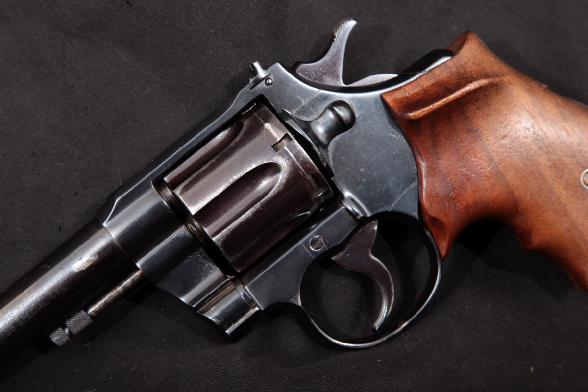 Colt - Sharp Officer’s Model Target 3rd Issue, Blued, 6”   DA Revolver, MFD 1948-49, C&R - Picture 8
