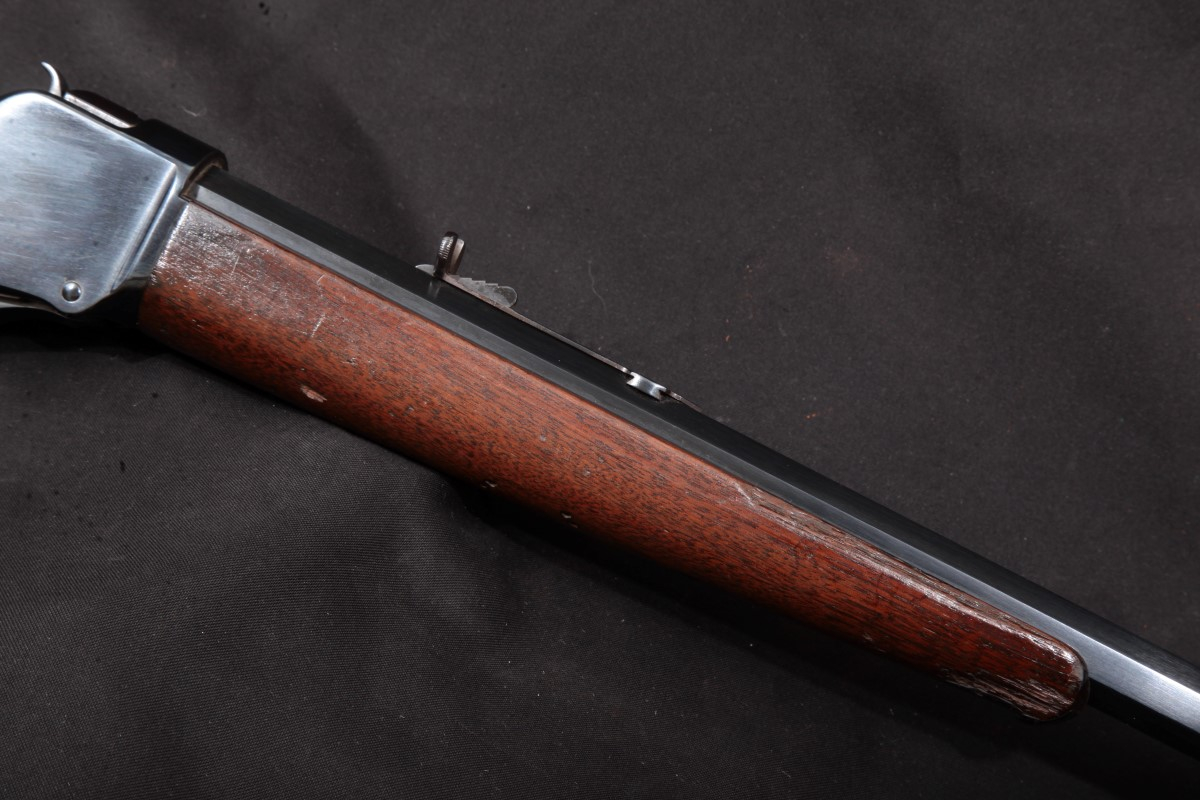 Winchester - Model 1885 High Wall Falling Block, 3rd Year of Production, Blue Octagon 28â Single Shot Rifle, MFD 1887 Antique - Picture 6