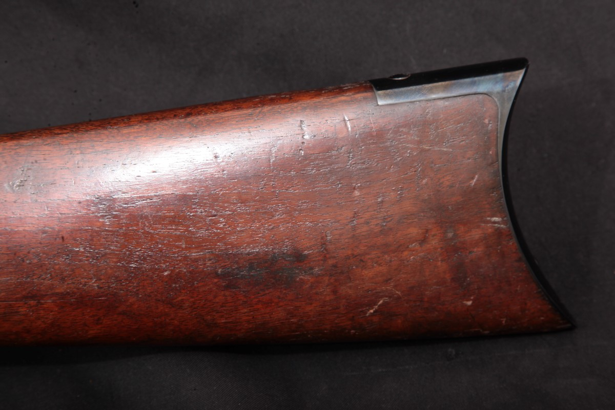 Winchester - Model 1885 High Wall Falling Block, 3rd Year of Production, Blue Octagon 28” Single Shot Rifle, MFD 1887 Antique - Picture 10 Winchester - Model 1885 High Wall Falling Block, 3rd Year of Production, Blue Octagon 28” Single Shot Rifle, MFD 1887 Antique - Picture 10
