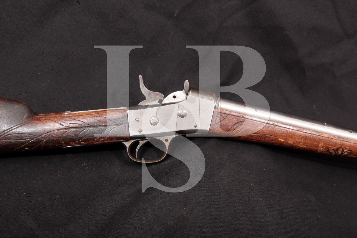 Springfield-Remington Sporterized 1871 Army, Incomplete, In The White ...