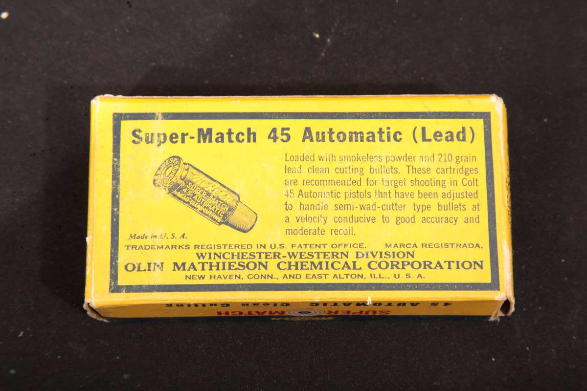 50x 45 Auto Acp 210 Grain Lead Western Super Match 45amrp Semi ...