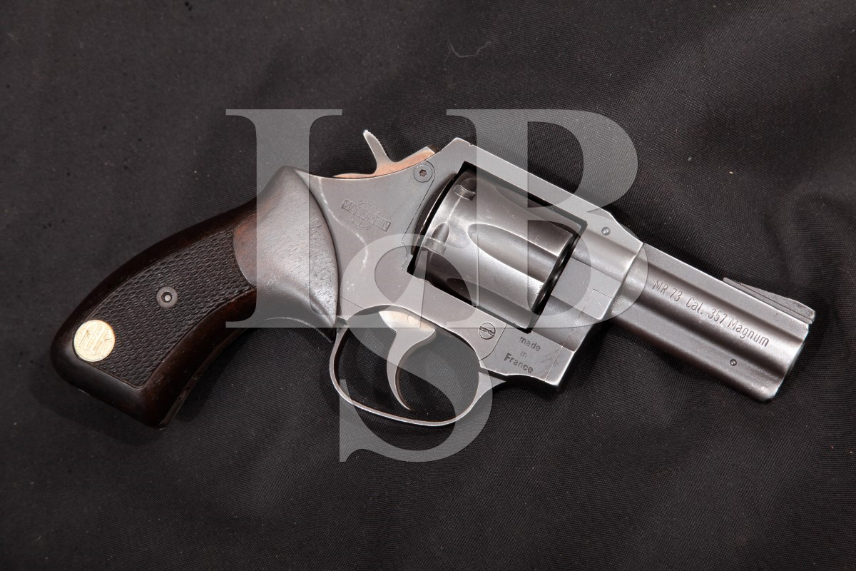 Manurhin Model Rm 73 Defense Import Marked Blue 3 Sa Da Double Action Revolver Mfd Modern No Ca 357 Magnum For Sale At Gunauction Com