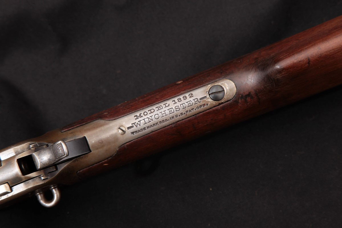 Winchester Model 1892 92 Src Saddle Ring Carbine, Blue 20" Round Lever