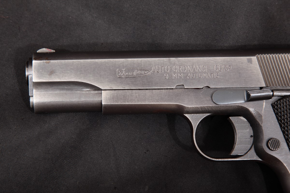 Auto Ordinance Corp. West Hurley Ny Model 1911A1 1911a1, Blue 5" Sa