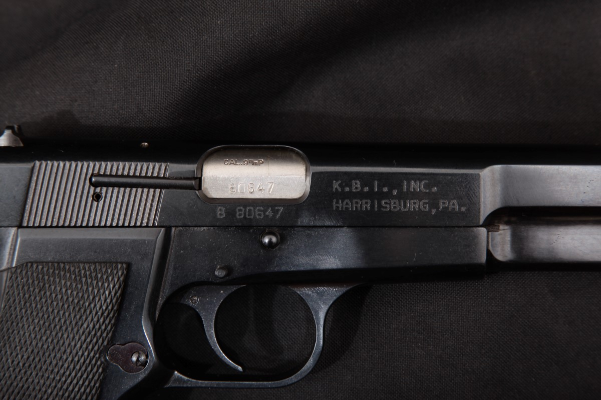 Feg Of Hungary Feg Model P9m Pjk 9hp Like Browning Hi Power Blue 4 34 Sa Single Action 3202