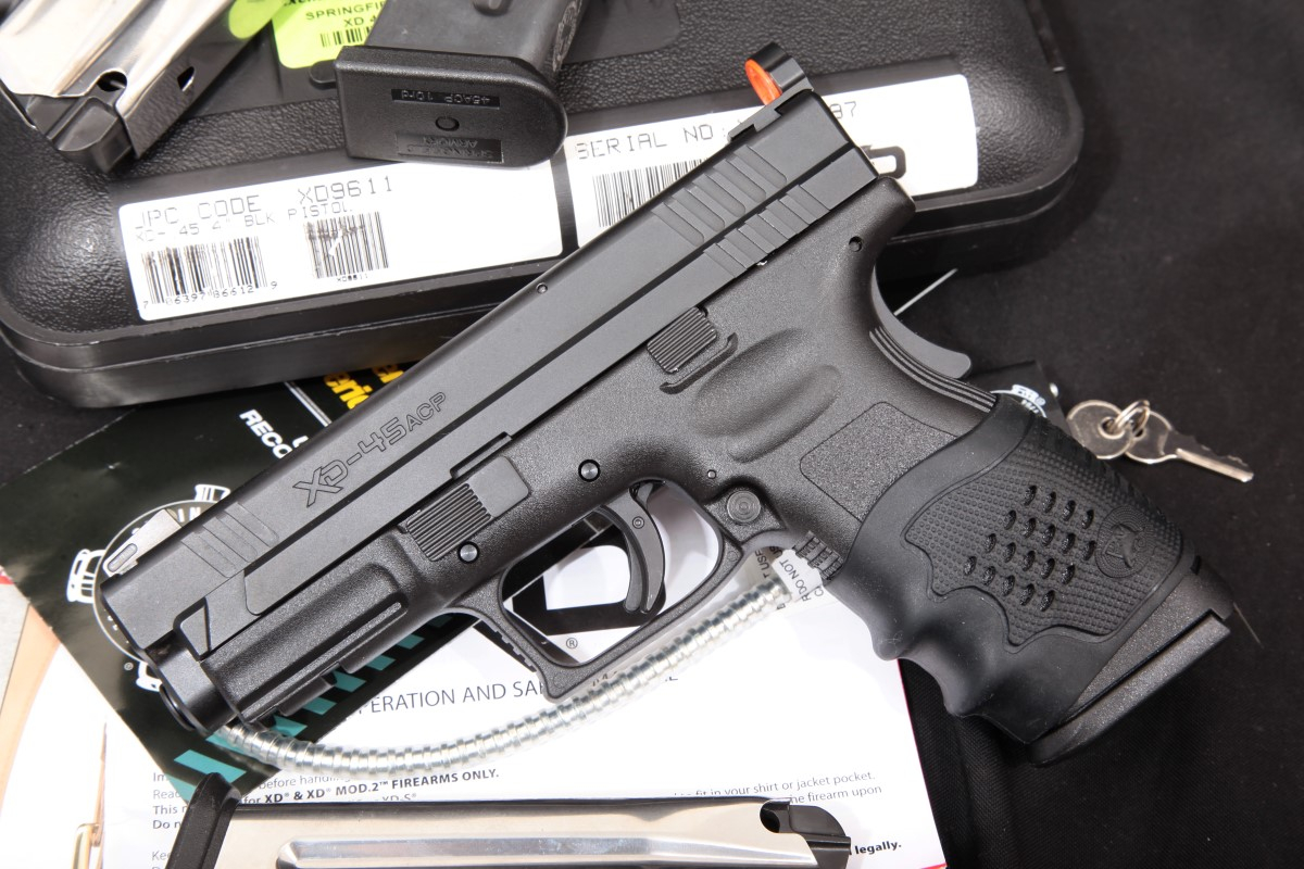 Springfield Armory (Geneseo, Il) Model Xd-45 Extreme Duty Xd9611, Black ...