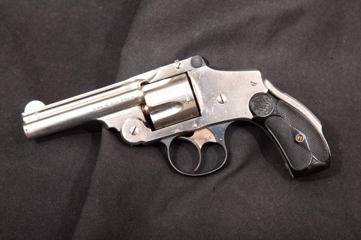 Pictures Smith & Wesson S&W .38 Safety Hammerless 4th Fourth Model