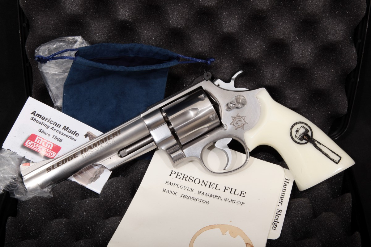 Smith & Wesson S&W Sledge Hammer! Themed Model 6291, Stainless 6