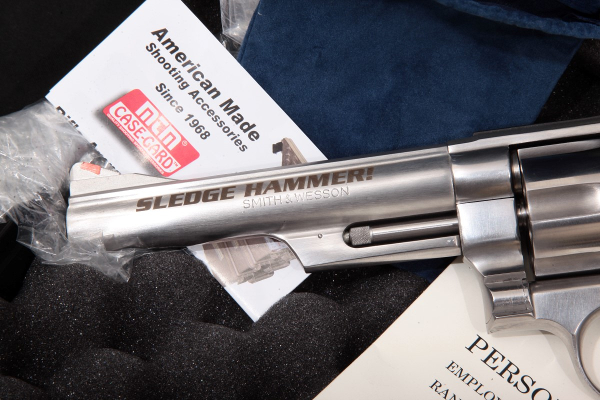 Smith & Wesson S&W Sledge Hammer! Themed Model 6291, Stainless 6