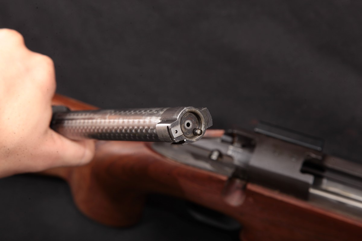 Winchester Custom Post64 Model 70, Blue 24" Heavy Barrel Blind