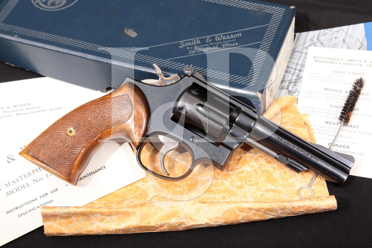 Smith & Wesson S&W Model 18-4 The K-22 Combat Masterpiece, Blue 4