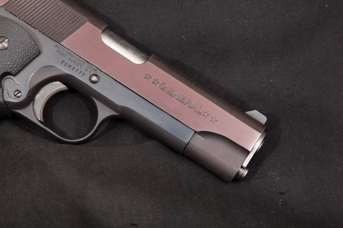 Auto Ordnance Thompson West Hurley General, Blue 4 1/4" Single Action