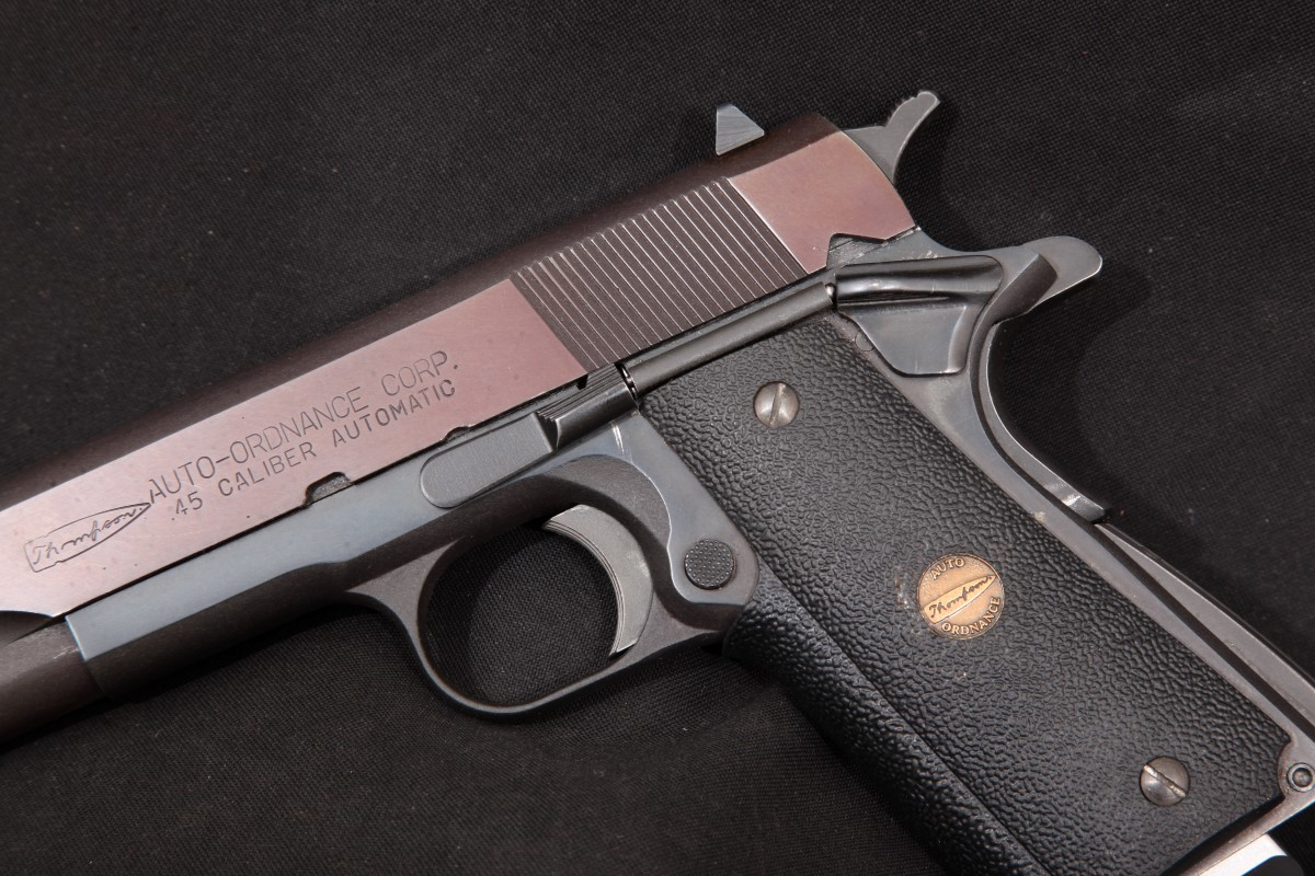 Auto Ordnance Thompson West Hurley General, Blue 4 1/4" Single Action