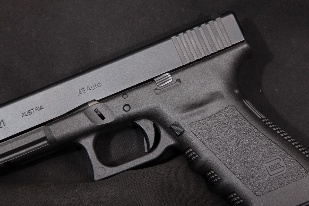 Glock Model 21-Sf G21 Generation 3 Gen3 G3, Black 4.61