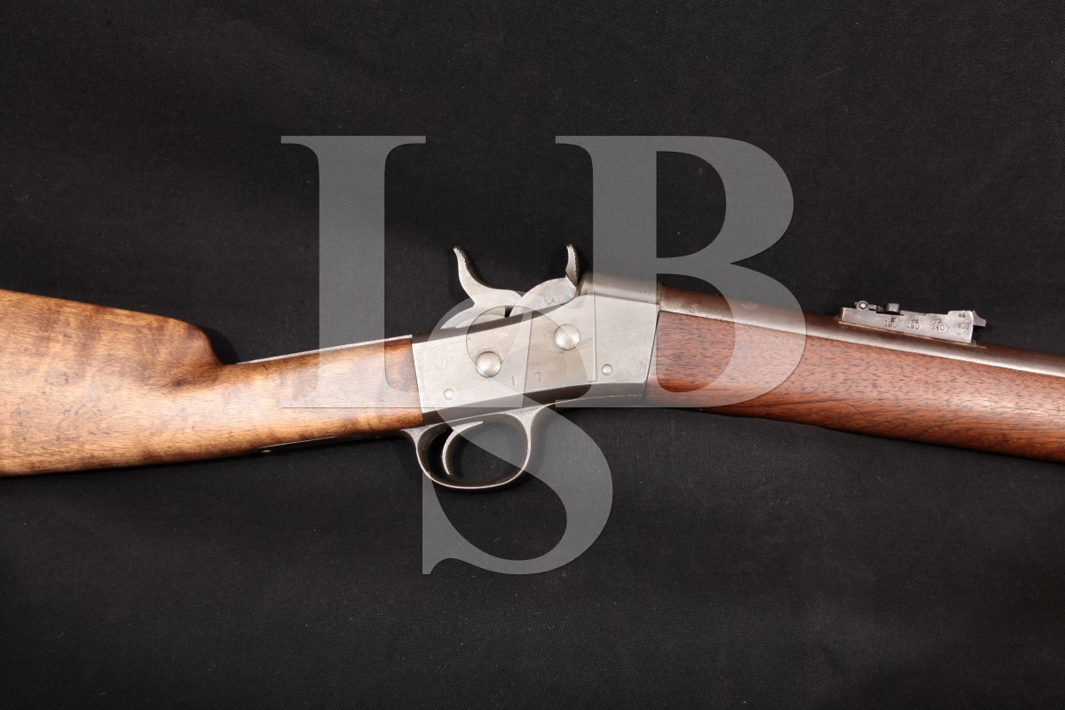 Swedish Custom Rolling Block Rifle, In The White, 31 ½” Single Shot ...