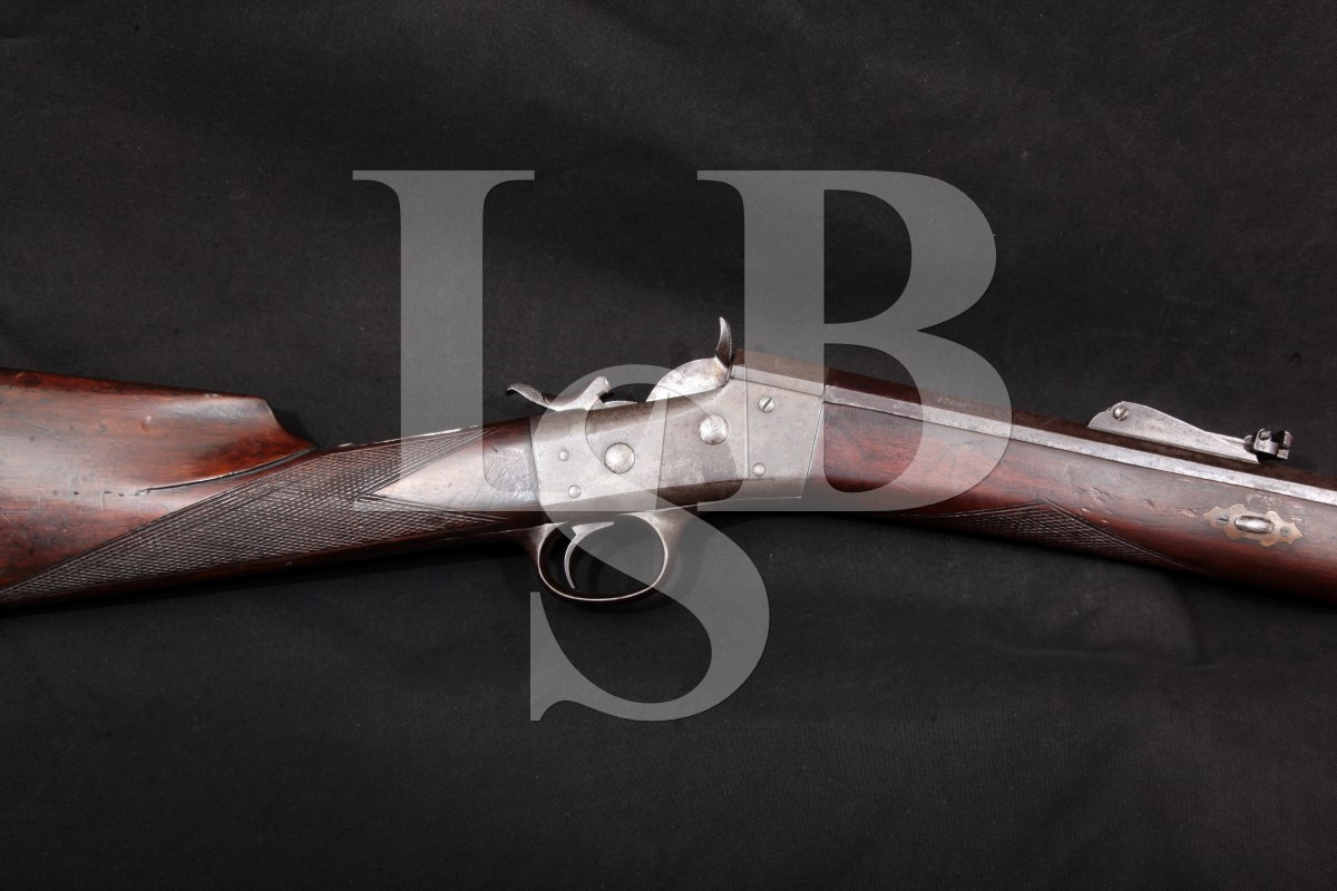 L. H. Hagen & Co. Norwegian Sporting Rifle, Blue/Case, Heavy Oct. Bbl ...