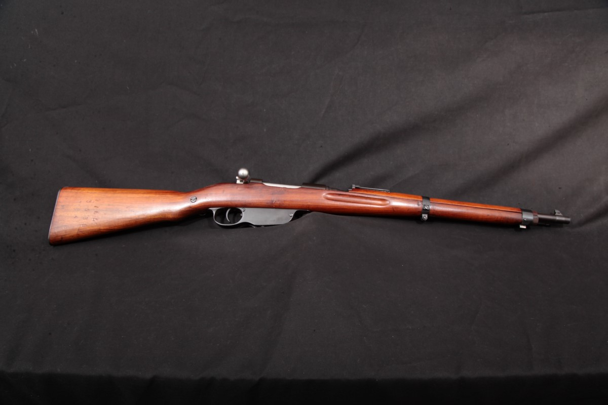 Steyr Mannlicher - Model 1895/30 Short M95 Carbine, Import-Marked, Blue 19 1/2” Military Straight Pull Bolt Action Rifle MFD 1895-1921 C&R - Picture 8 Steyr Mannlicher - Model 1895/30 Short M95 Carbine, Import-Marked, Blue 19 1/2” Military Straight Pull Bolt Action Rifle MFD 1895-1921 C&R - Picture 8
