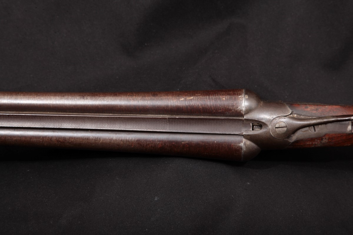 Baker Gun Co Model New Era Nitro Hammerless 1900, Damascus & Blue 30" Side By Side Sxs Dual