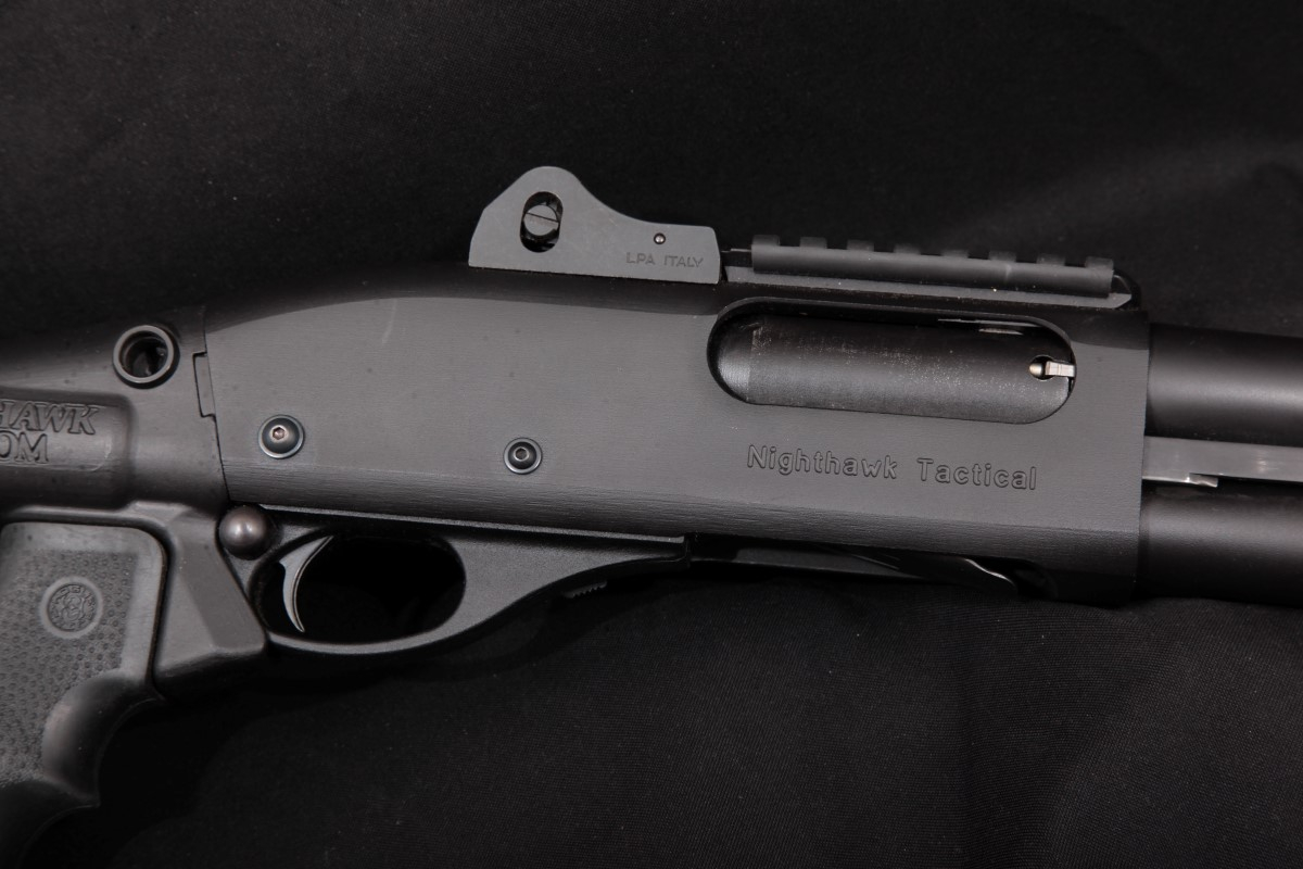 Remington Model 870 Nighthawk Custom Overseer, Black Cerakote 18 1/2" 6