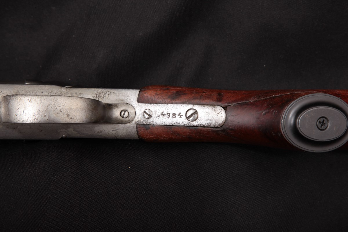 Stevens Model Cannon Breech, Silver 30" Single Shot Top Break Shotgun