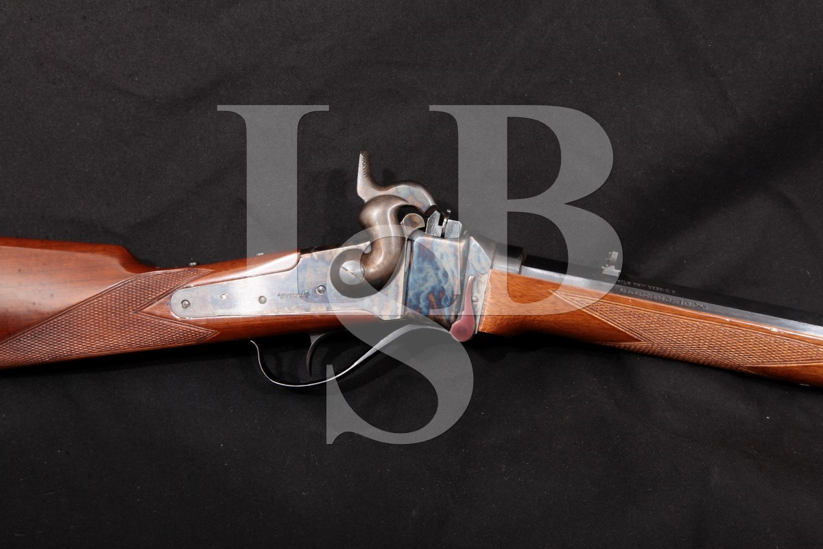 U.s. Sharps Rifle Co. Iab Model 1874 Sharps “old Reliable”, Blue Case 