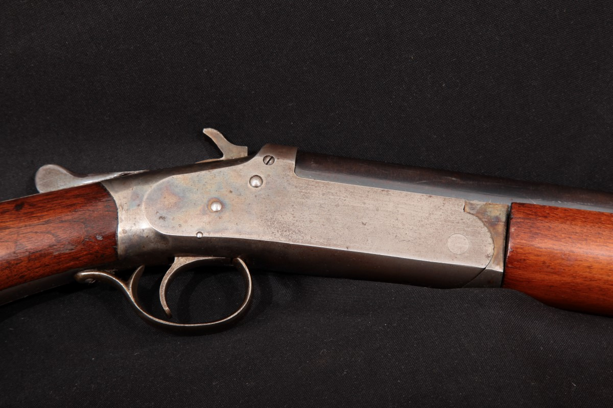 Iver Johnson Champion Model 36, Blue & Case Color 30" Single Shot Top