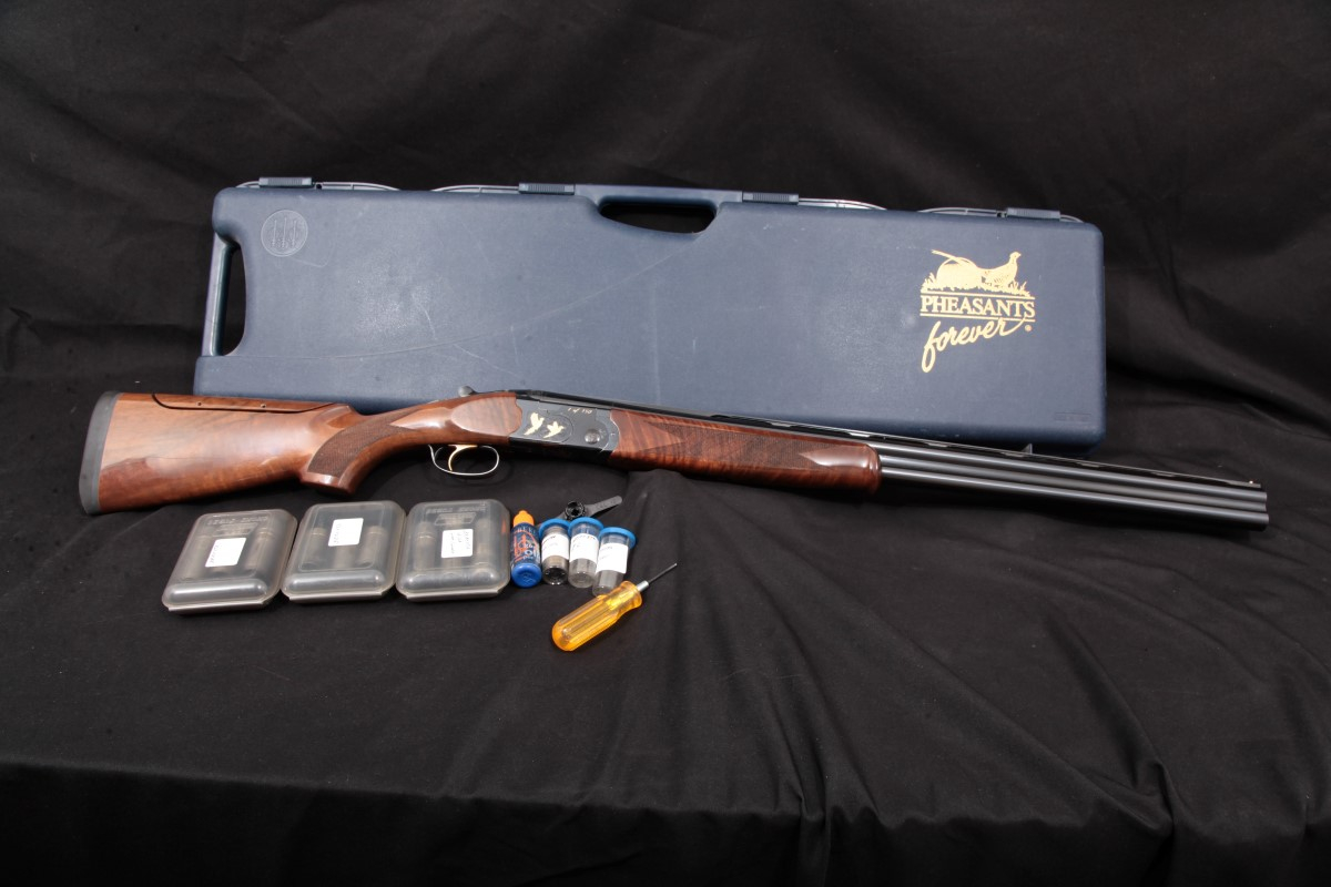 Beretta Pheasants Forever Model 686 Ringneck 1 Of 750, Blue 28" VentRib O/U OverUnder Shotgun