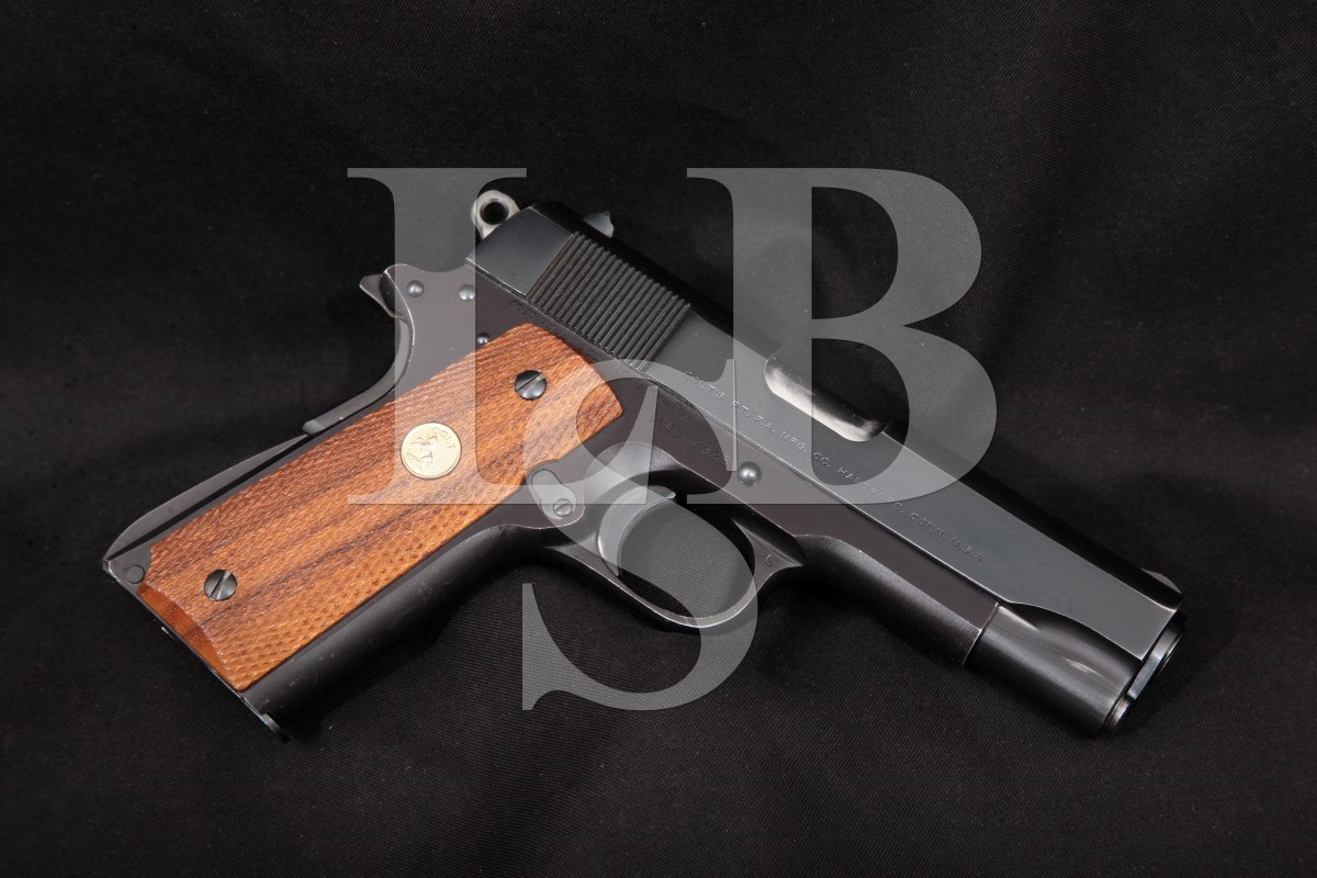 Colt Series '70 Commander Lightweight, Blue & Black 4 1 4