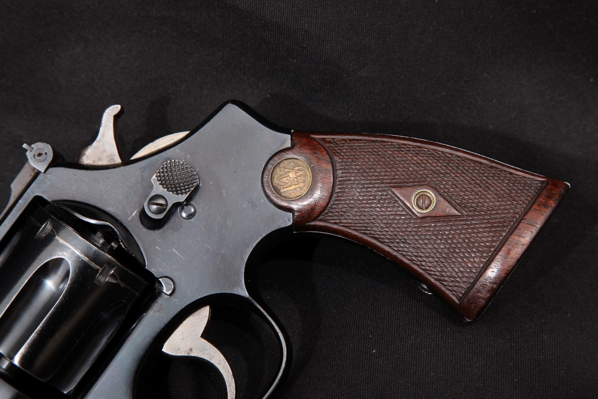 Smith & Wesson - S&W Model 1917 .45 Hand Ejector, U.S. Marked, Adj. Sights, 5 ½”   DA Revolver, MFD 1919, C&R .45 Auto Rim - Picture 7