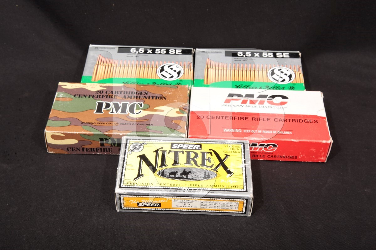 89x 6 5x55mm swedish mixed ammunition speer pmc s b ammo 6 5x55mm