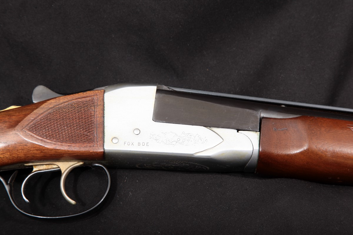 Savage Arms - Fox Model BDE, Blue & Satin Chrome 26