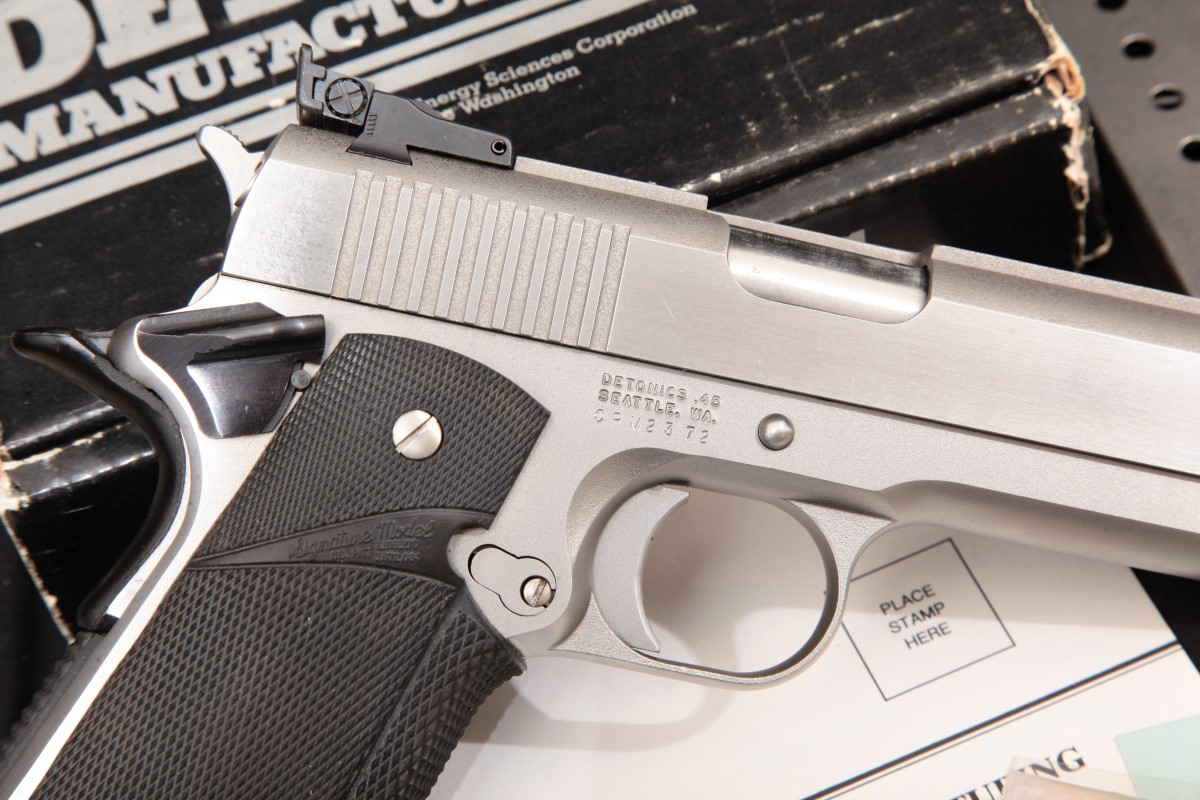 Pictures Detonics Washington Model Scoremaster, Stainless 5" 1911