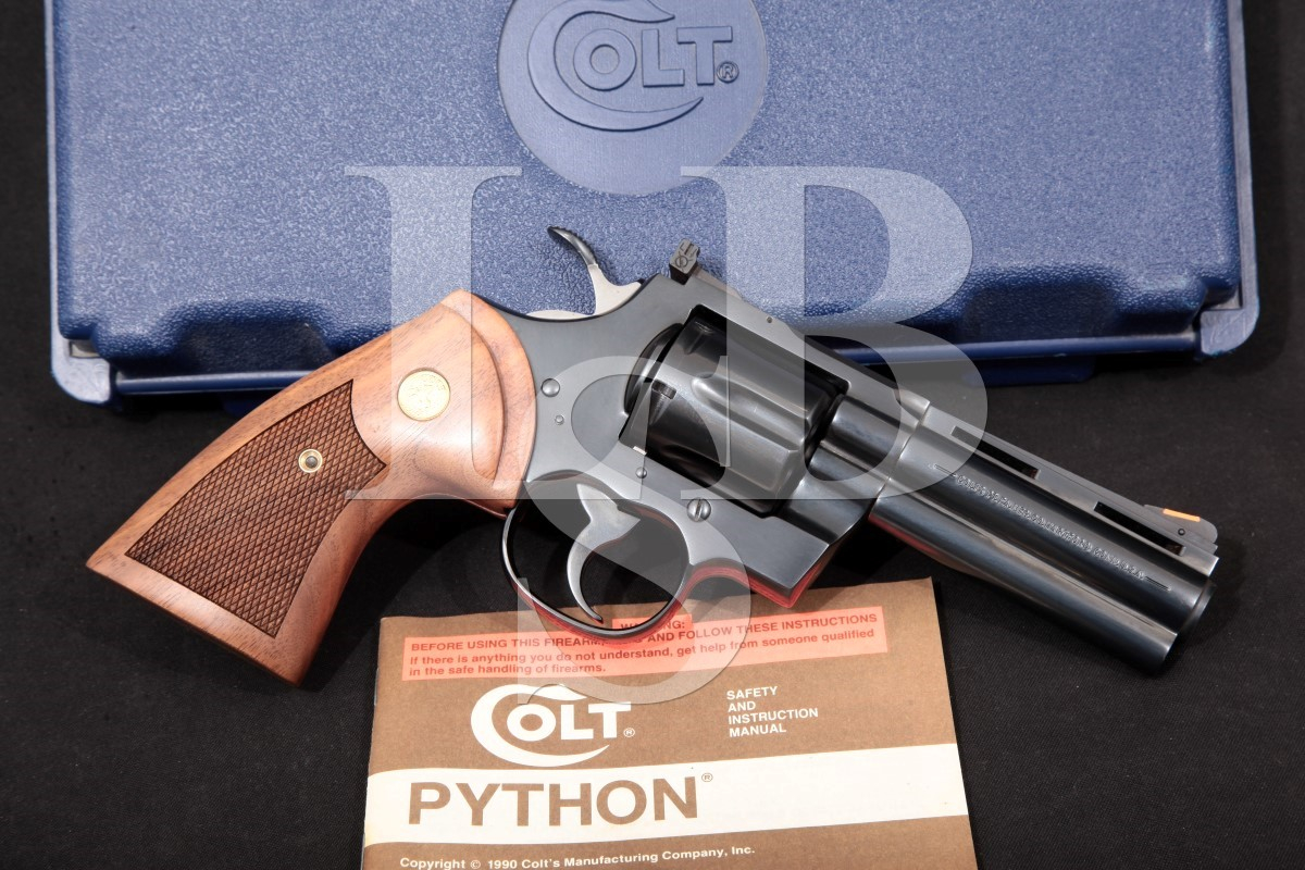 Colt Python Model I3640, Blue 4