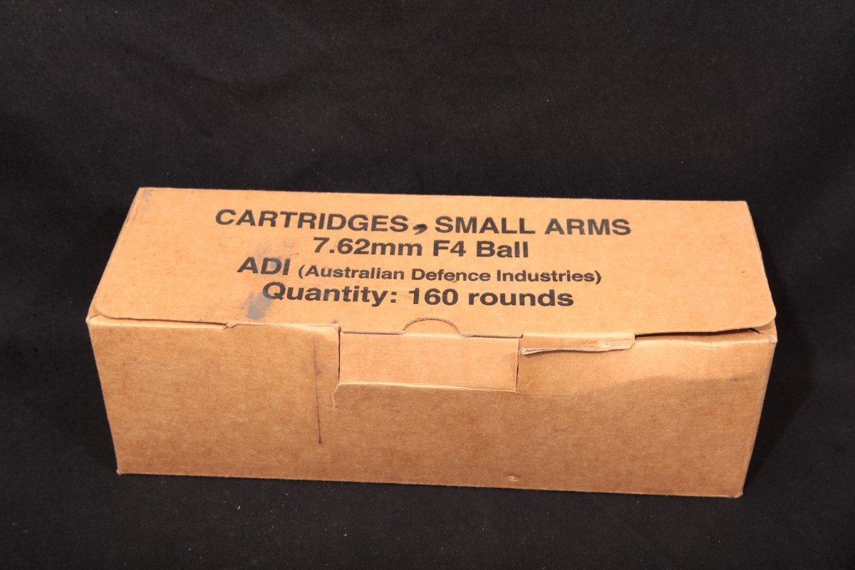 55x 7.62mm F4 Ball Australian Military Ammunition In Blister Packs .308 ...