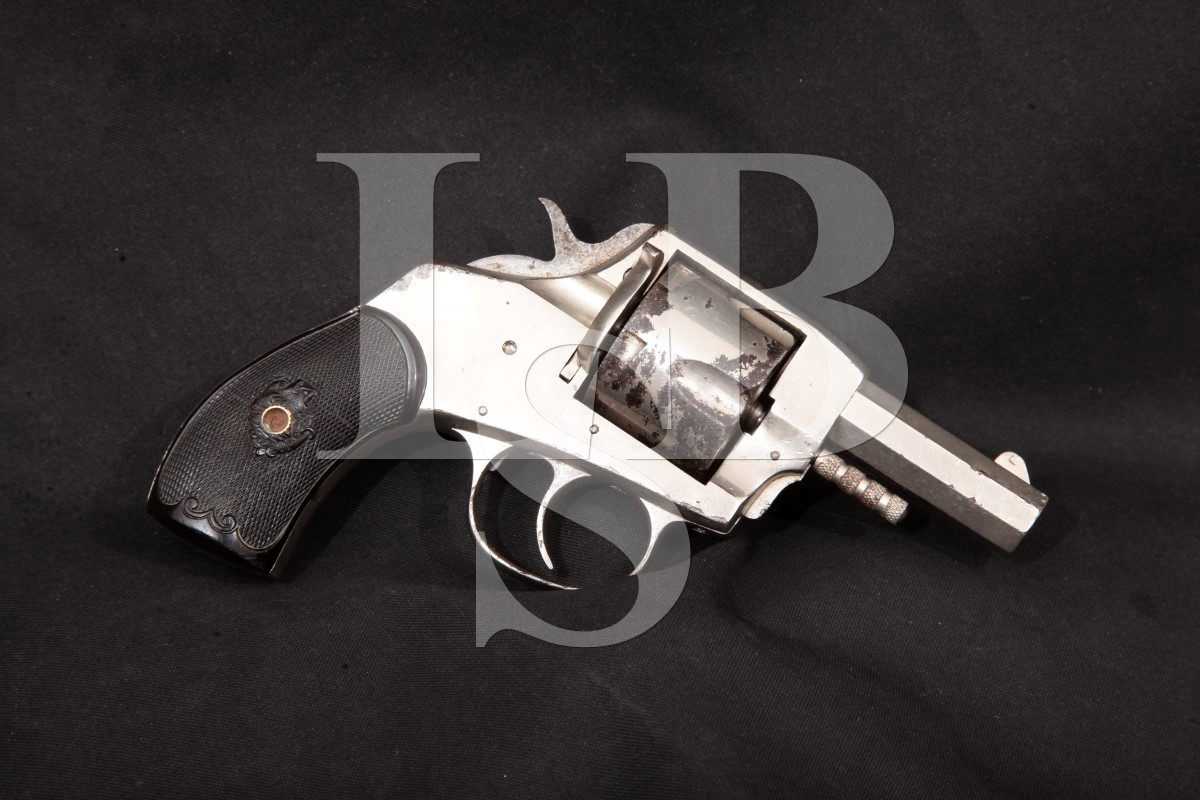 Iver Johnson Model Bulldog, Nickel 2 1/2" Da Double Action 5 Shot ...