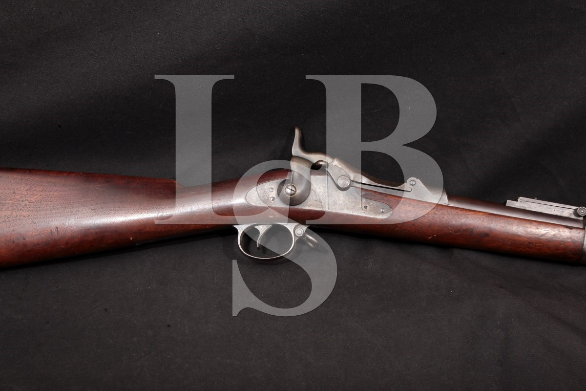 Springfield Model 1888 Ramrod-Bayonet U.S. Trapdoor Rifle, Blue/Case ...