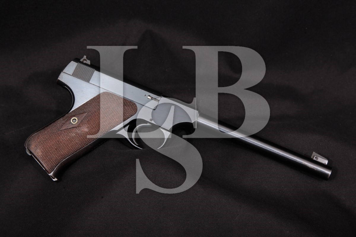 Colt Woodsman Target Model 1st Series, Blued 6 5/8 Tapered Barrel Semi ...