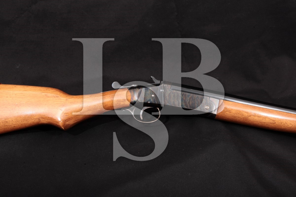 Iver Johnson Model Champion, Blue & Case Color 30" Single Shot Top