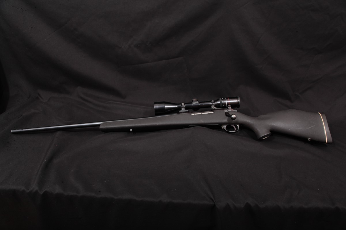 Howa Mark V Fibermark, Left Hand Action, Blue, Ported 26 Bolt Action