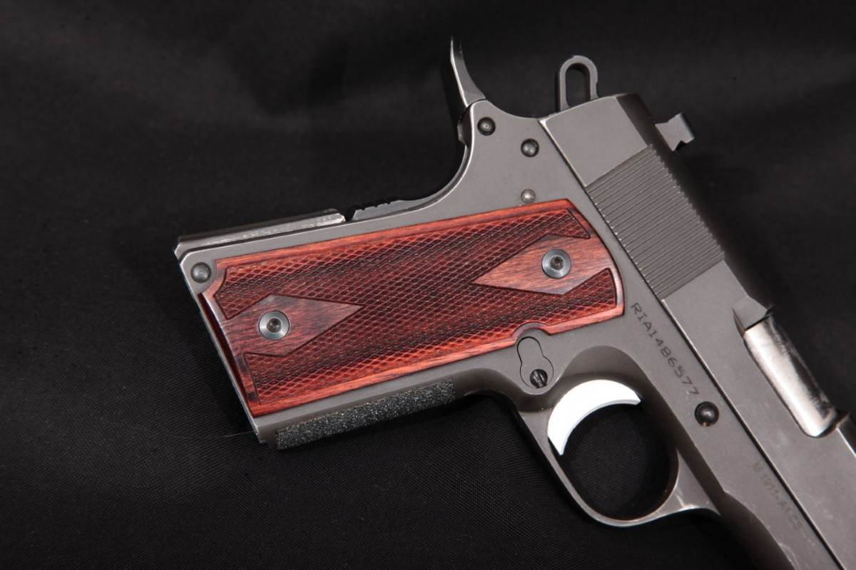 Rock Island Armory Ria Model 1911-A1 Cs, Blue 3 1/2" Single Action Semi ...