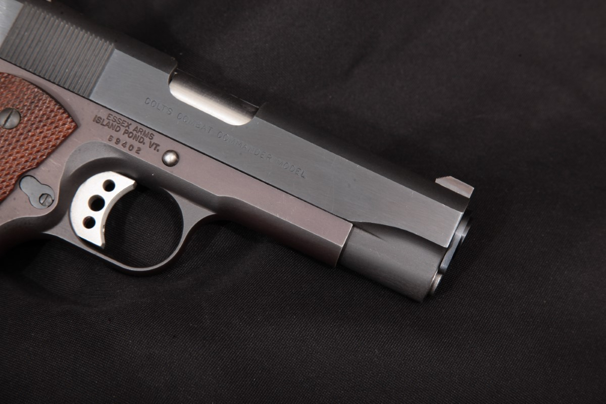 Essex 1911 Frame W/ Colt Combat Commander Slide, Blue 4 1/4