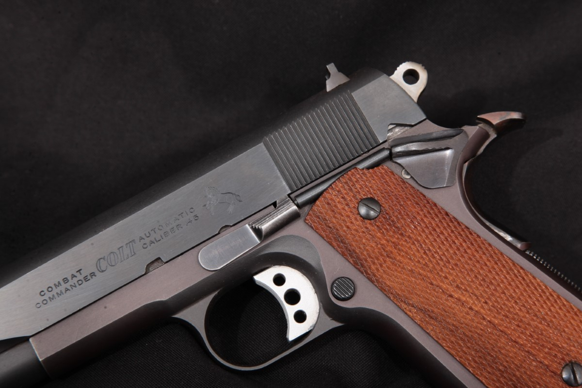 Essex 1911 Frame W/ Colt Combat Commander Slide, Blue 4 1/4