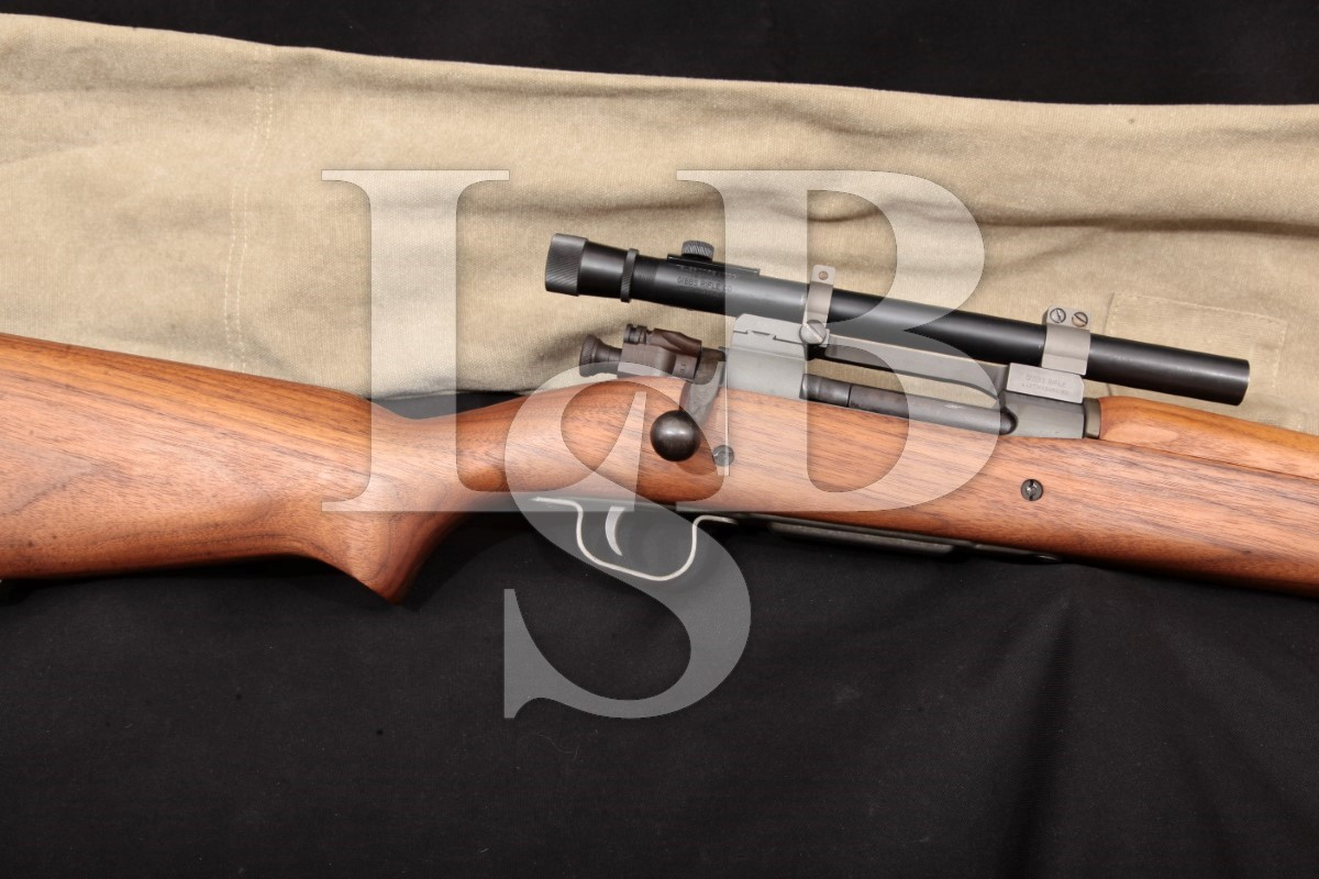 Gibbs Rifle Co. 1903A4 03-A4 Sniper, Remington Model 03A3, M73B1 Scope