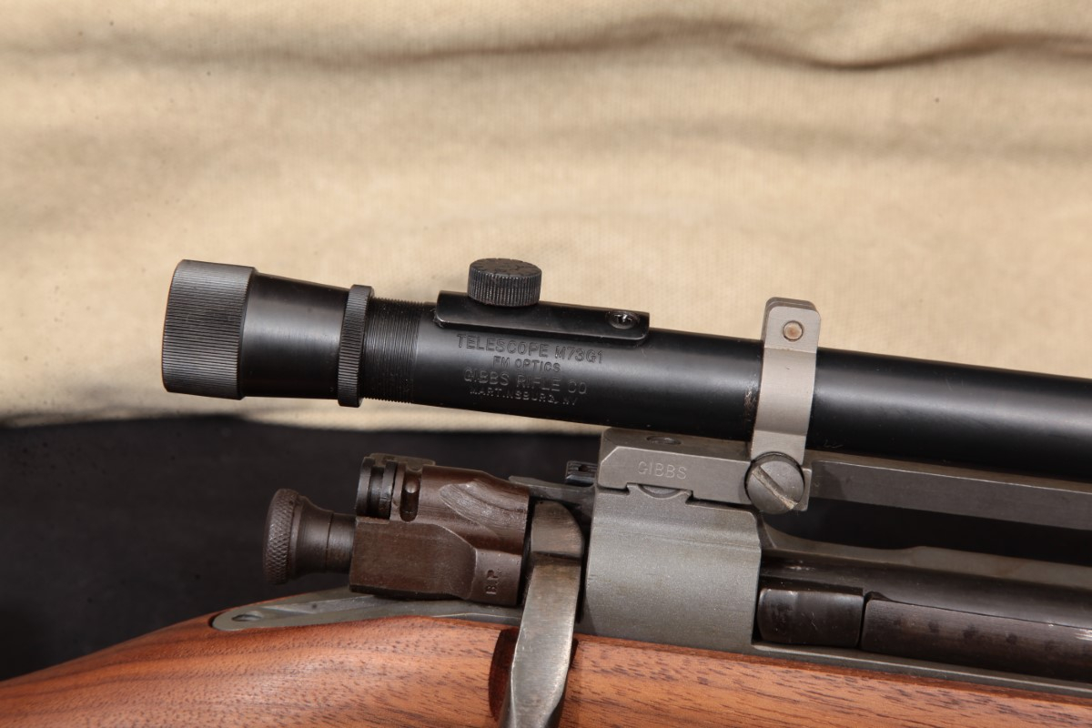 Gibbs Rifle Co. 1903a4 03-A4 Sniper, Remington Model 03a3, M73b1 Scope