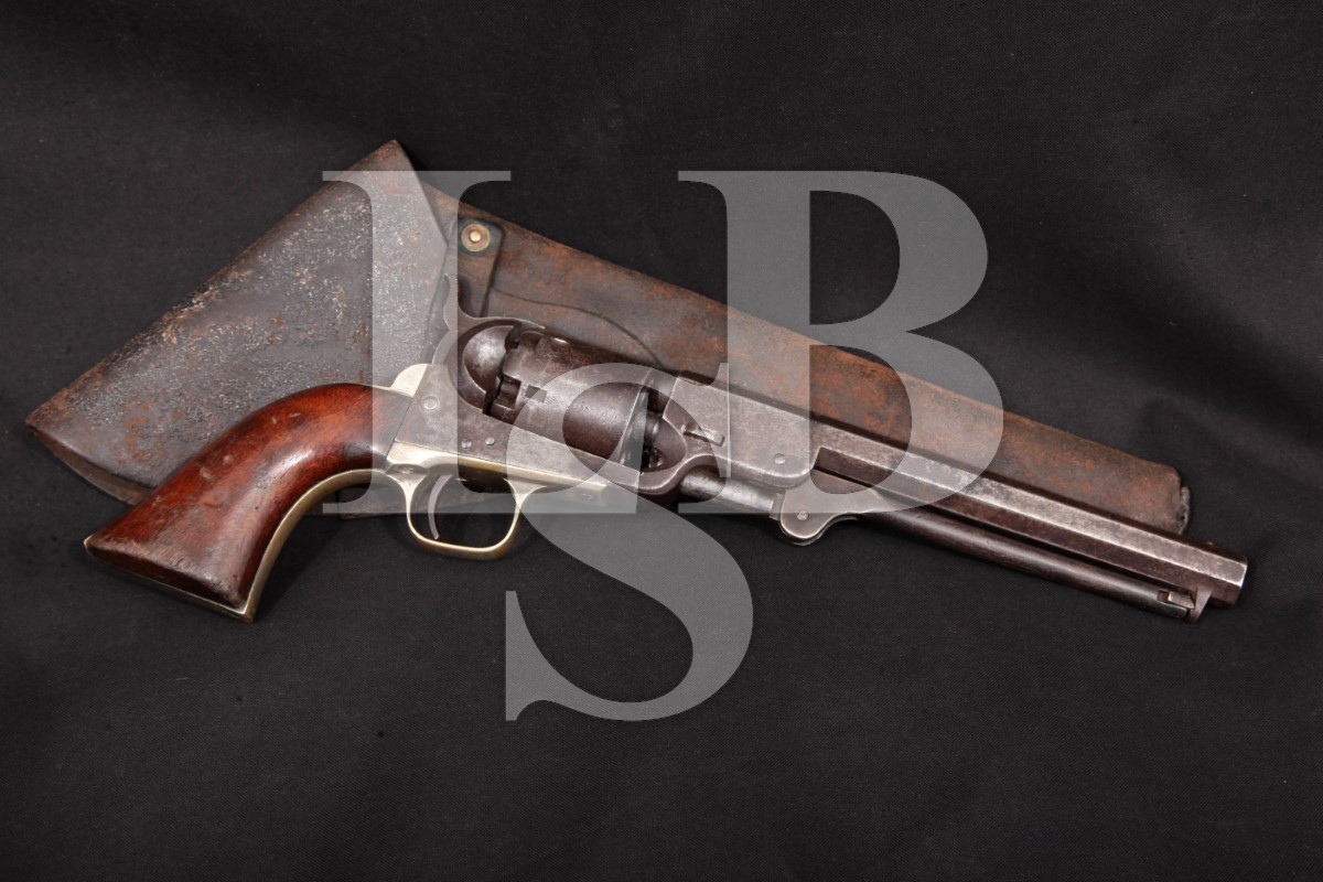 Colt Model 1851 '51 Navy 4th Model, Blue/Case/Silver 7 ½” SA Single ...