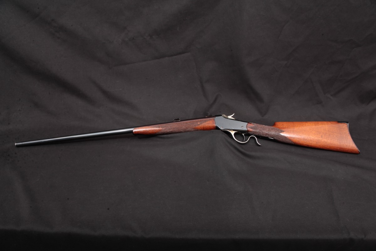 Winchester - Model 1885 Low Wall, Blue Round 25 ¾” Falling Block Single Shot Varmint Rifle, MFD 1903 C&R - Picture 9