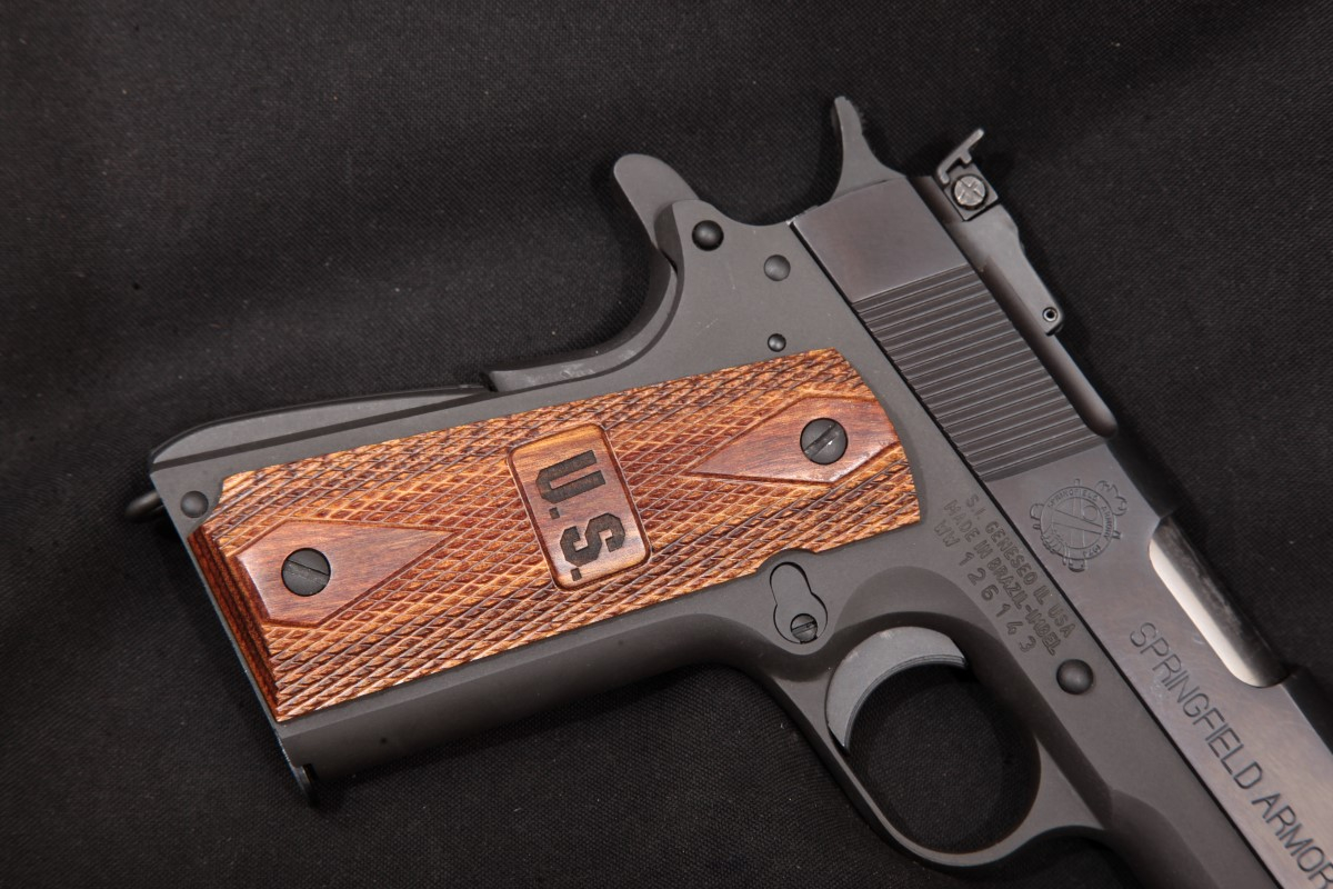 Springfield Armory Model 1911 A1 Gi Blue 5 Single Action Magazine Fed Custom Semi Automatic 7270