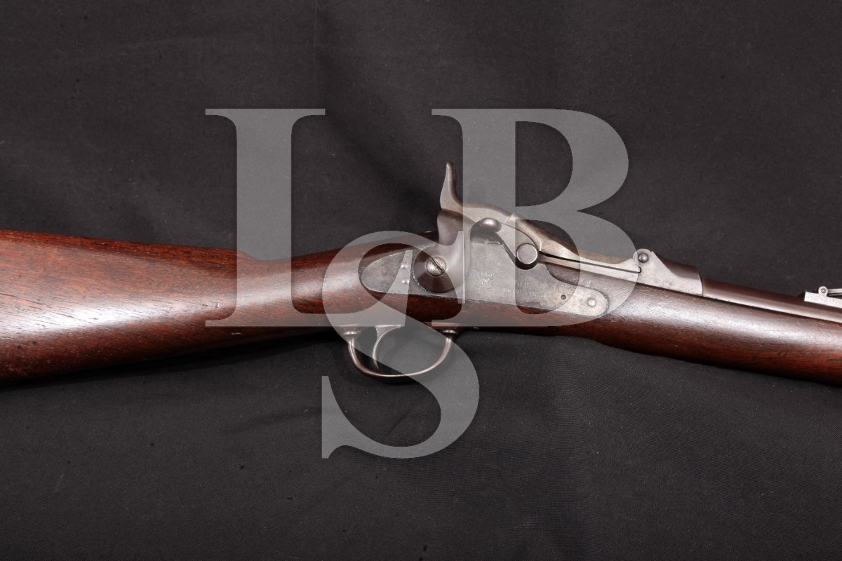 Springfield Model 1879 U.S. Trapdoor Carbine, Blue/Case 22 Single Shot ...