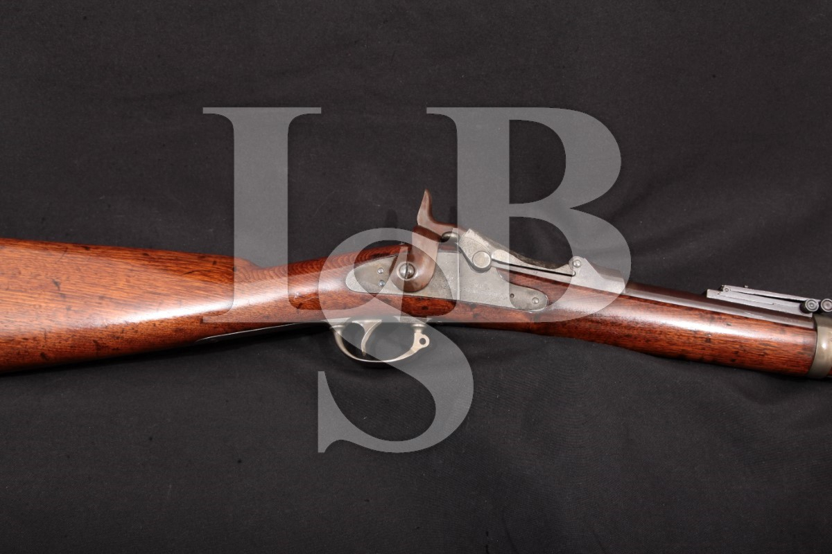 Springfield Sporterized Model 1884 U.S. Trapdoor Rifle, Blue & Case ...